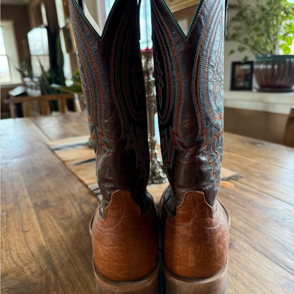 Anderson Bean Brown Cowboy Western Boots - Picture 3 of 5